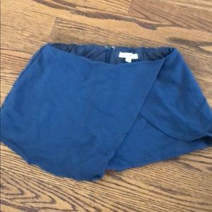 Navy Envelope skort